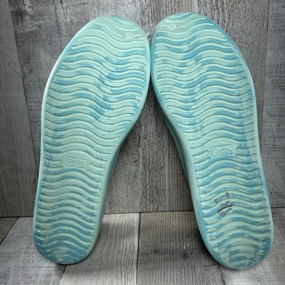 Keds Women's The Future Eva Eco Swirl Slip On Sneaker Aqua Size 7 WF67091 - Picture 11 of 12